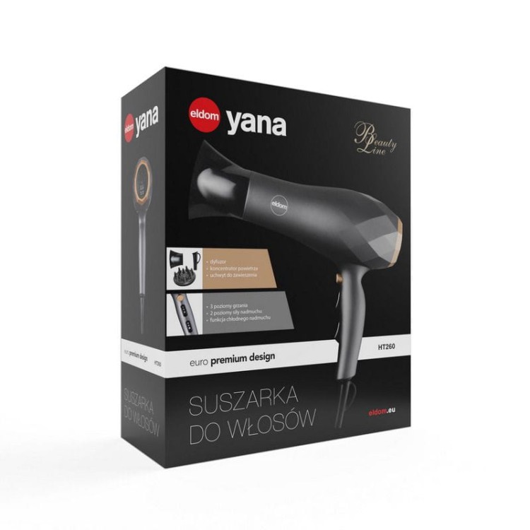 Suszarka do włosów Eldom HT260 yana