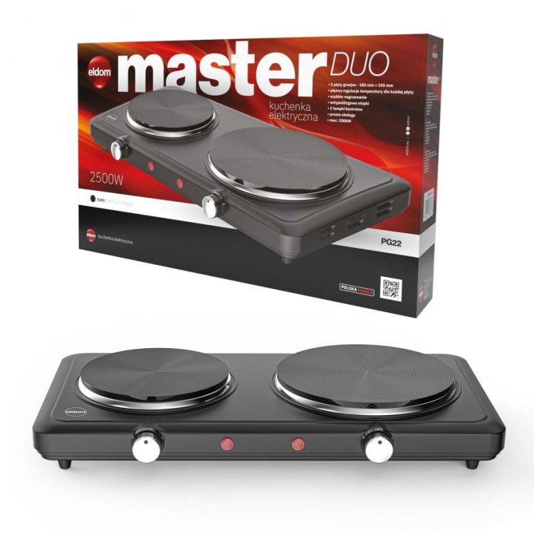 Kuchenka Elektryczna Eldom PG22 MASTER DUO